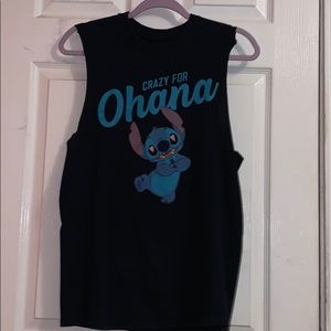 Disney’s Crazy For Ohana Muscle Tee